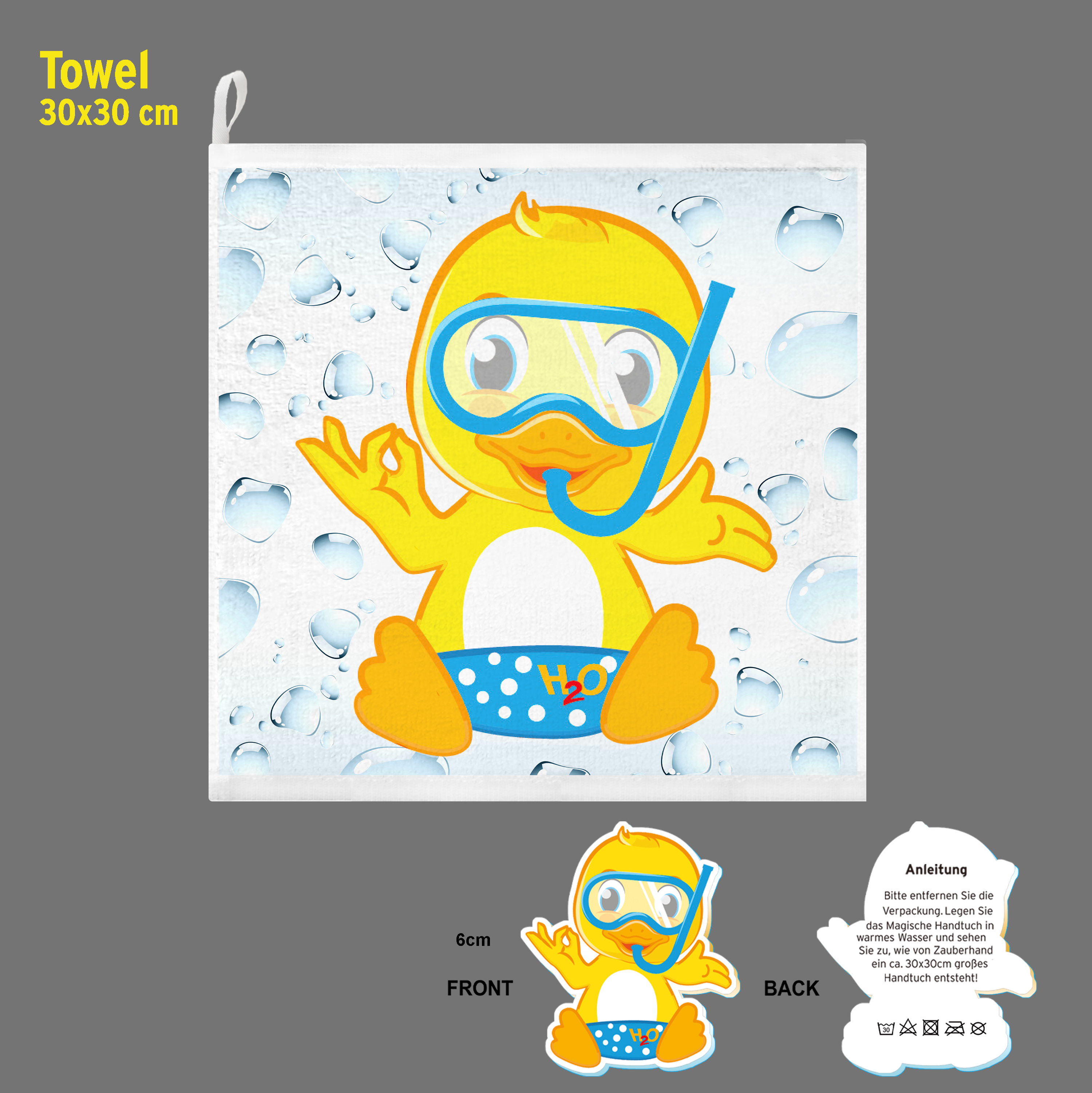 Magiska handdukar med tryck | Profilprodukter med logotyp ｜Profilproduktermedtryck.com