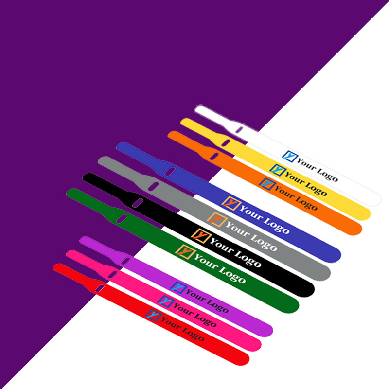 tilpassede borrelås kabelbindere ｜ borrelås stropper for kabler ｜reklameartiklerlogo.com