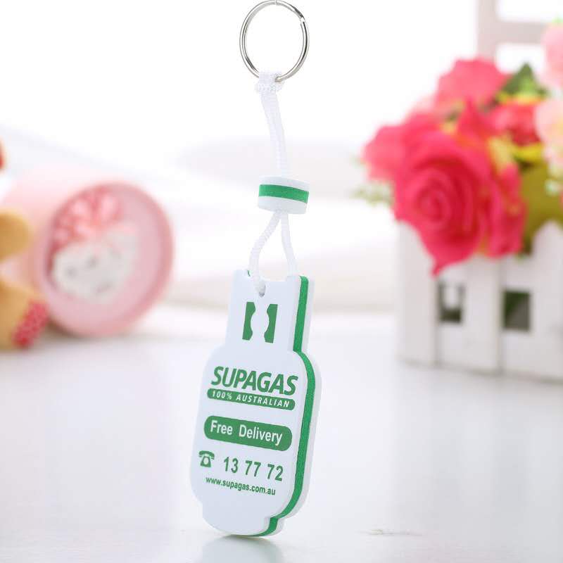 Flytende EVA-skum nøkkelringer – trykk med logo eller tekst ｜ reklameartiklerlogo.com