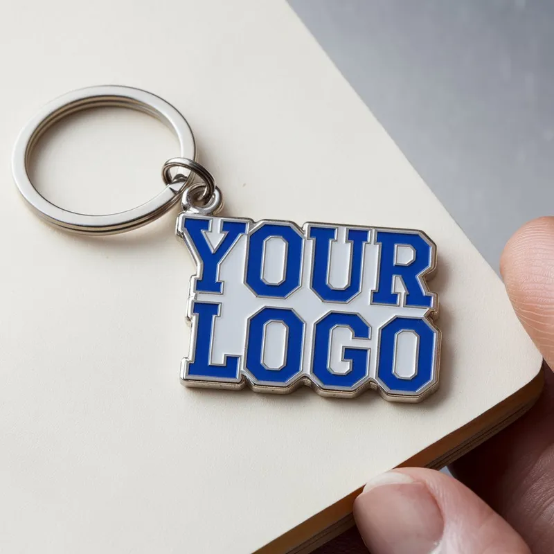 Porte-clés en métal personnalisé avec logo – Cadeau d’entreprise haut de gamme ｜cadeauxpublicitaire.com