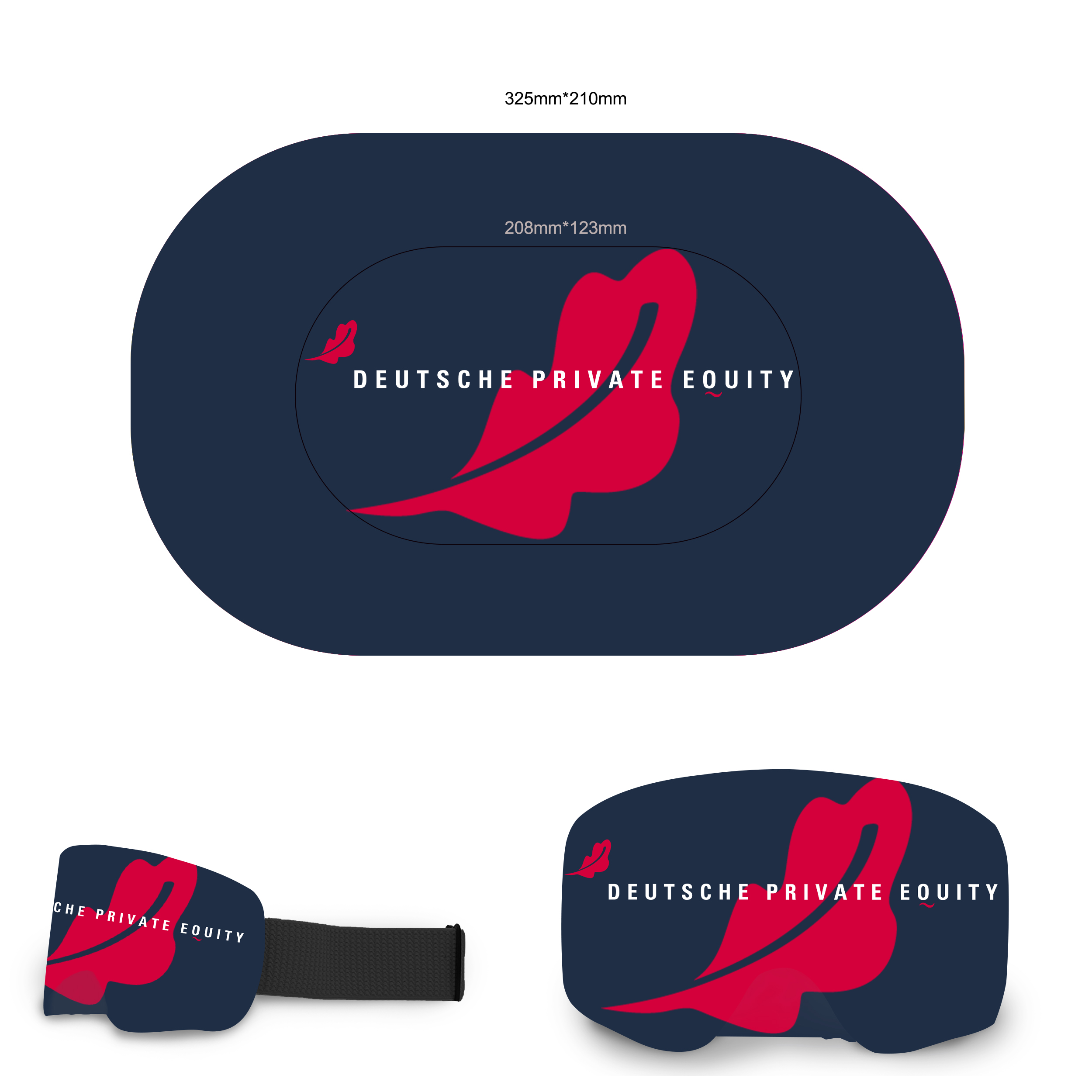 Copri maschera da sci personalizzata | Copri maschera da sci con logo